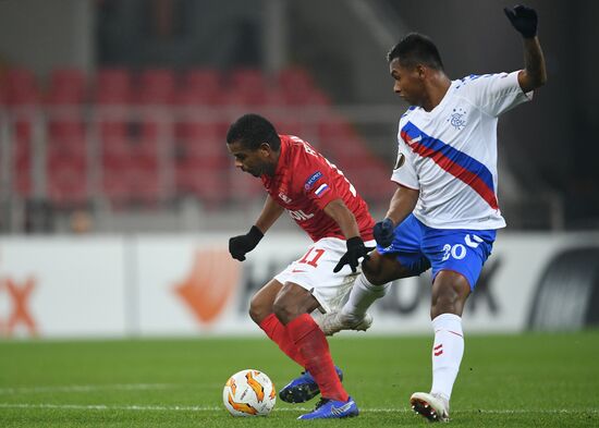 Футбол. Лига Европы. Матч "Спартак" - "Рейнджерс"