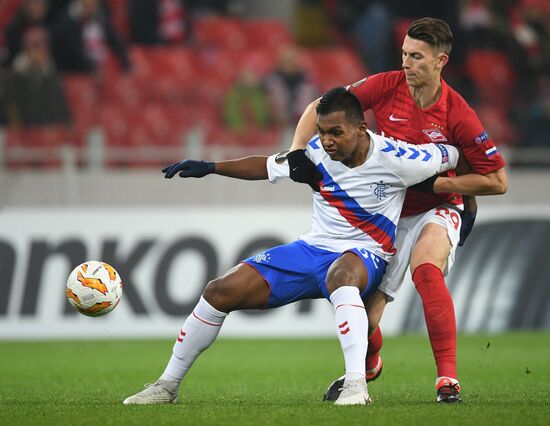 Футбол. Лига Европы. Матч "Спартак" - "Рейнджерс"