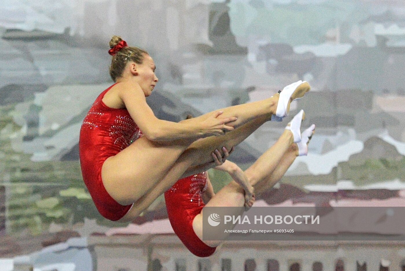 Прыжки на батуте. Чемпионат мира. Командное многоборье