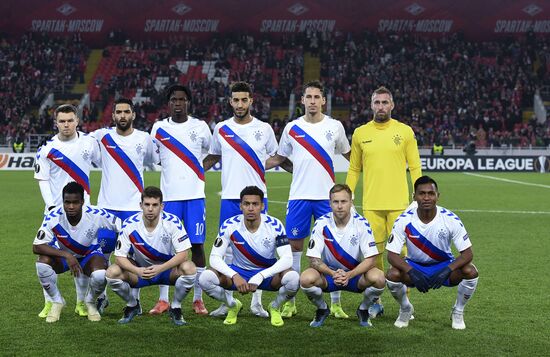 Футбол. Лига Европы. Матч "Спартак" - "Рейнджерс"