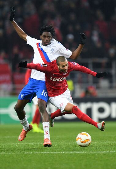 Футбол. Лига Европы. Матч "Спартак" - "Рейнджерс"