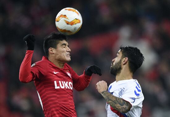 Футбол. Лига Европы. Матч "Спартак" - "Рейнджерс"