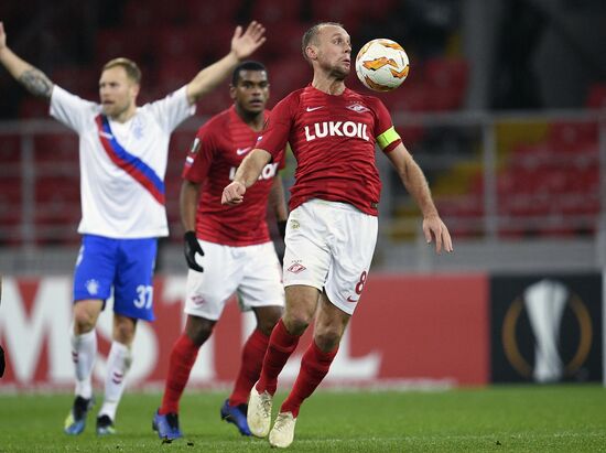 Футбол. Лига Европы. Матч "Спартак" - "Рейнджерс"