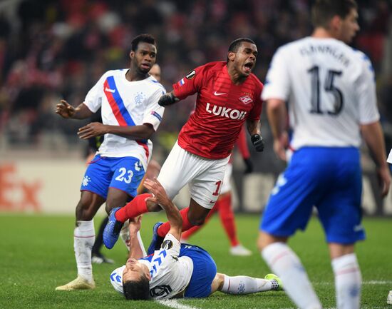 Футбол. Лига Европы. Матч "Спартак" - "Рейнджерс"