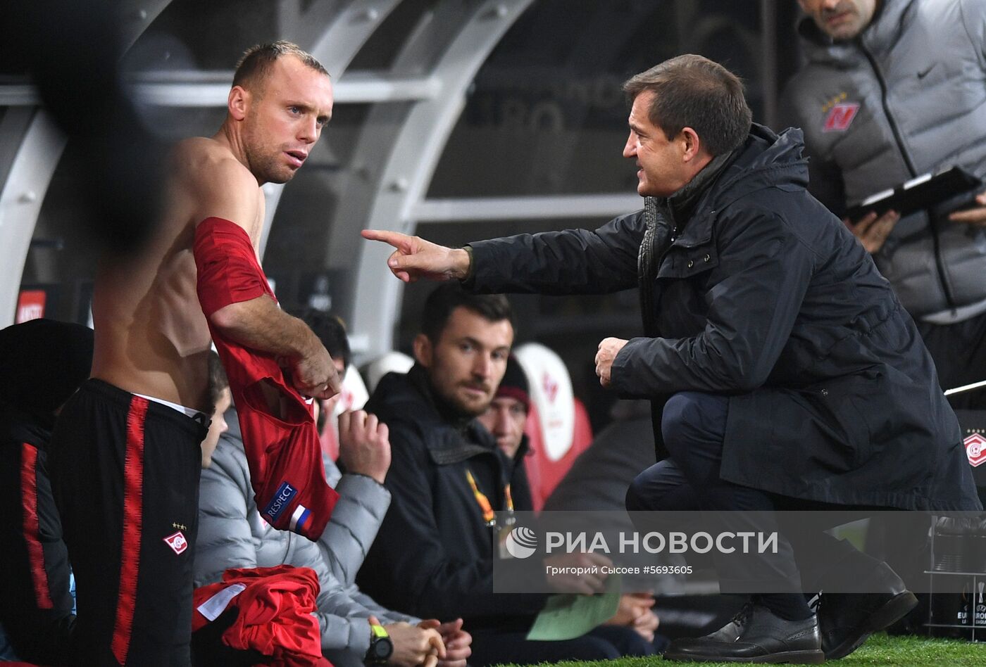 Футбол. Лига Европы. Матч "Спартак" - "Рейнджерс"