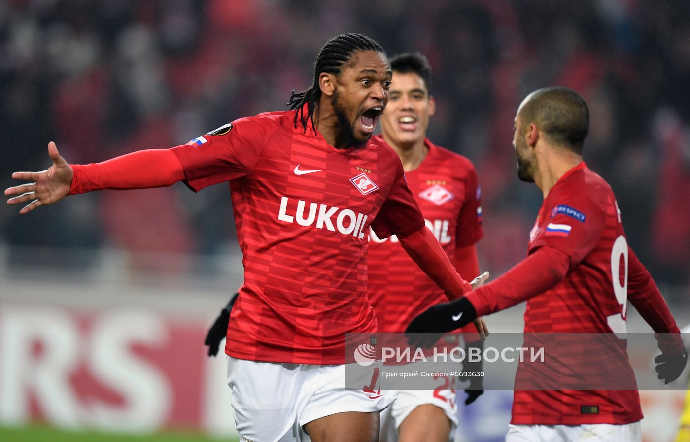 Футбол. Лига Европы. Матч "Спартак" - "Рейнджерс"