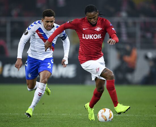 Футбол. Лига Европы. Матч "Спартак" - "Рейнджерс"