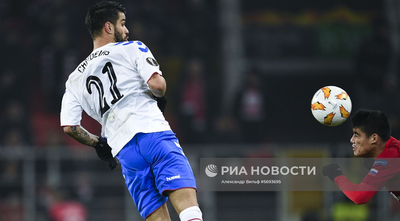 Футбол. Лига Европы. Матч "Спартак" - "Рейнджерс"