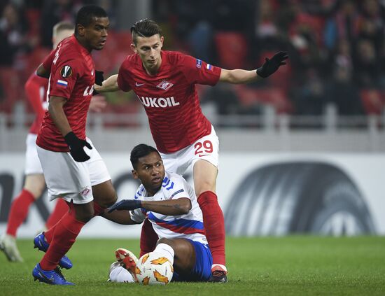 Футбол. Лига Европы. Матч "Спартак" - "Рейнджерс"