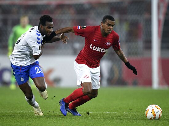 Футбол. Лига Европы. Матч "Спартак" - "Рейнджерс"