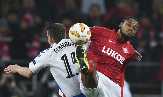 Футбол. Лига Европы. Матч "Спартак" - "Рейнджерс"