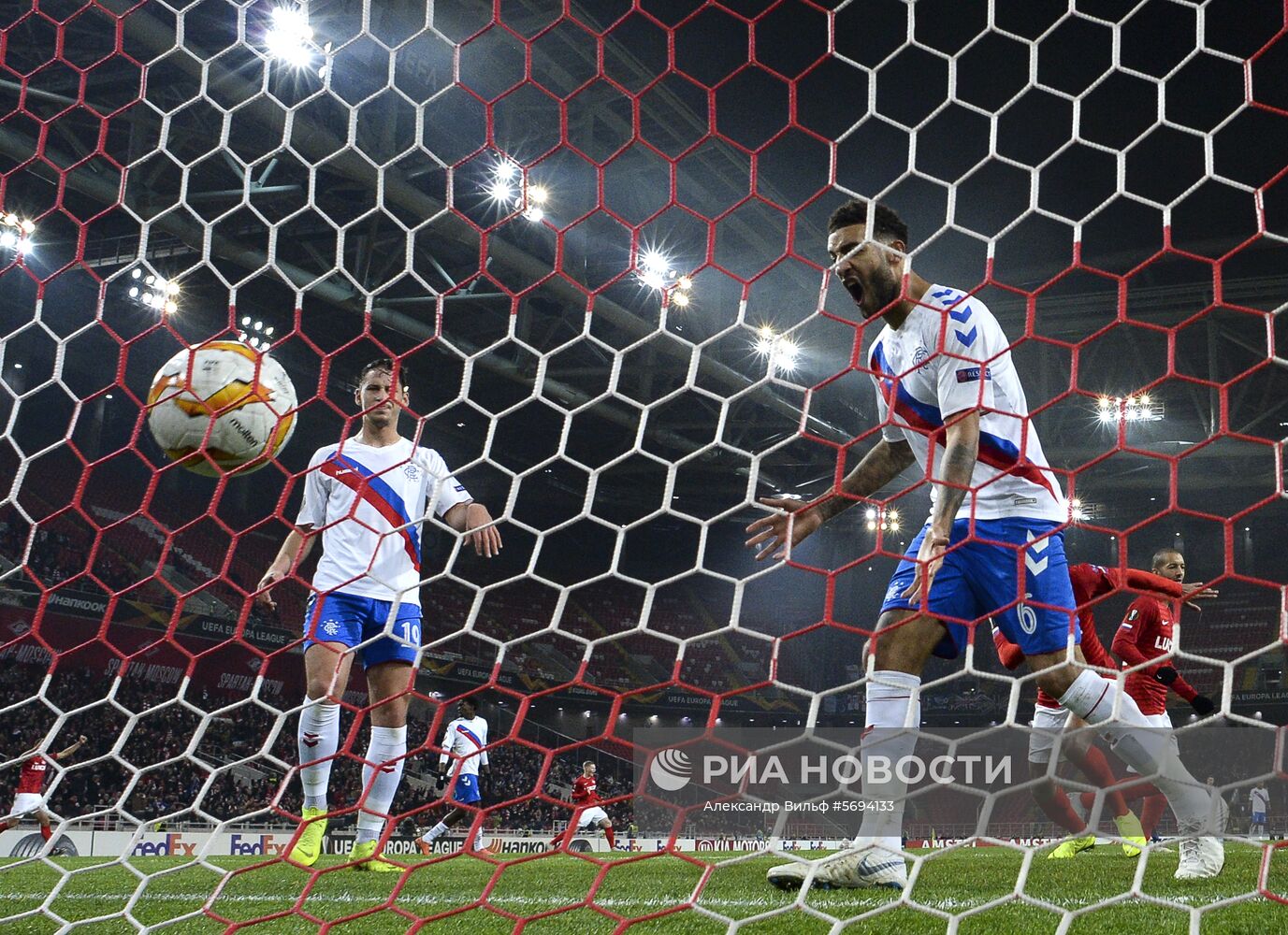 Футбол. Лига Европы. Матч "Спартак" - "Рейнджерс"