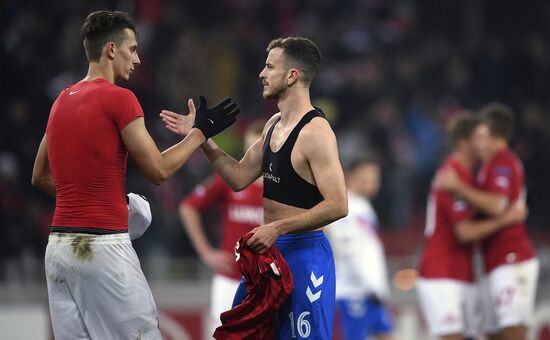 Футбол. Лига Европы. Матч "Спартак" - "Рейнджерс"