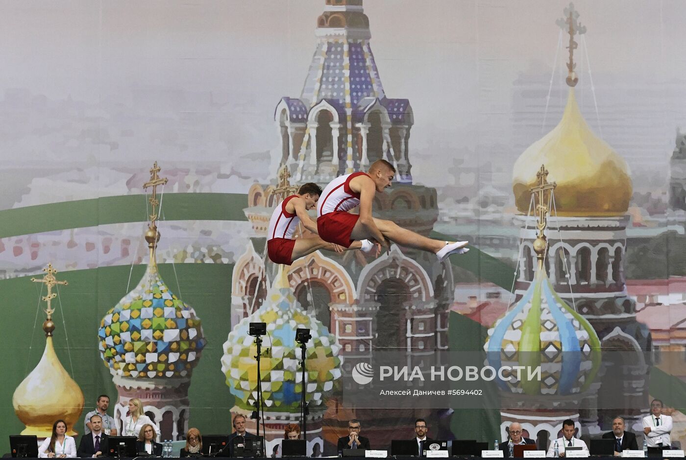 Прыжки на батуте. Чемпионат мира. Отдельные дисциплины. Первый день