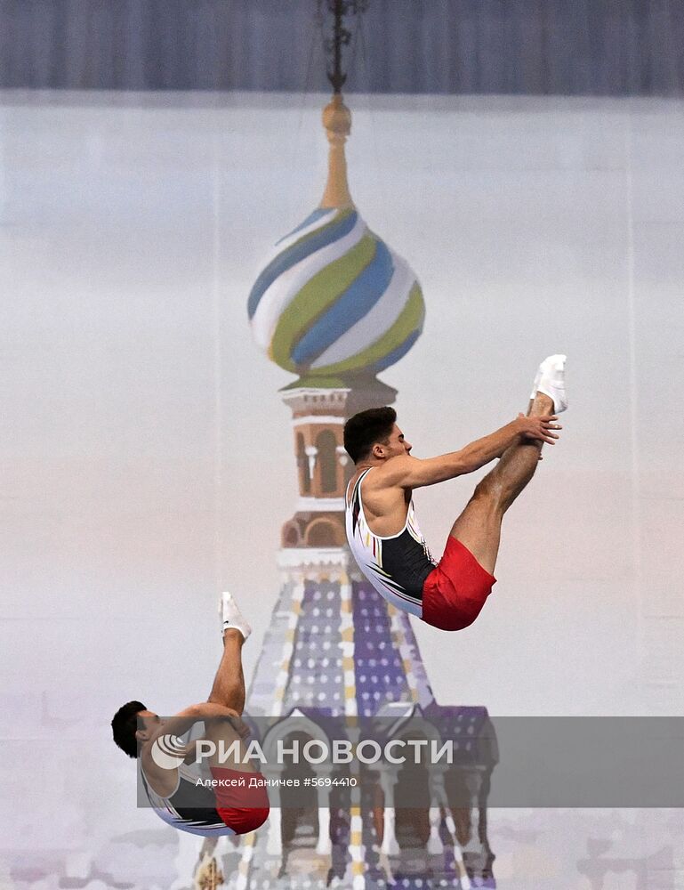 Прыжки на батуте. Чемпионат мира. Отдельные дисциплины. Первый день