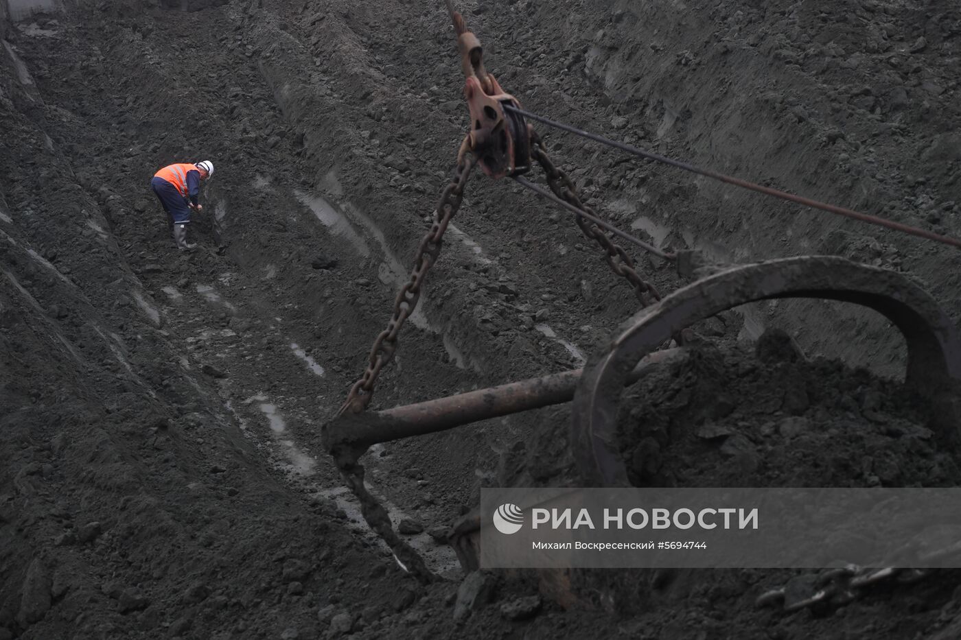Добыча янтаря в Калининградской области