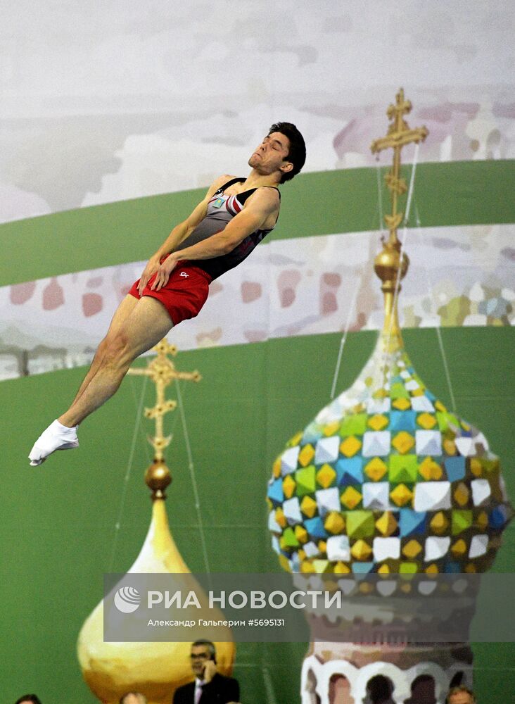 Прыжки на батуте. Чемпионат мира. Отдельные дисциплины. Второй день