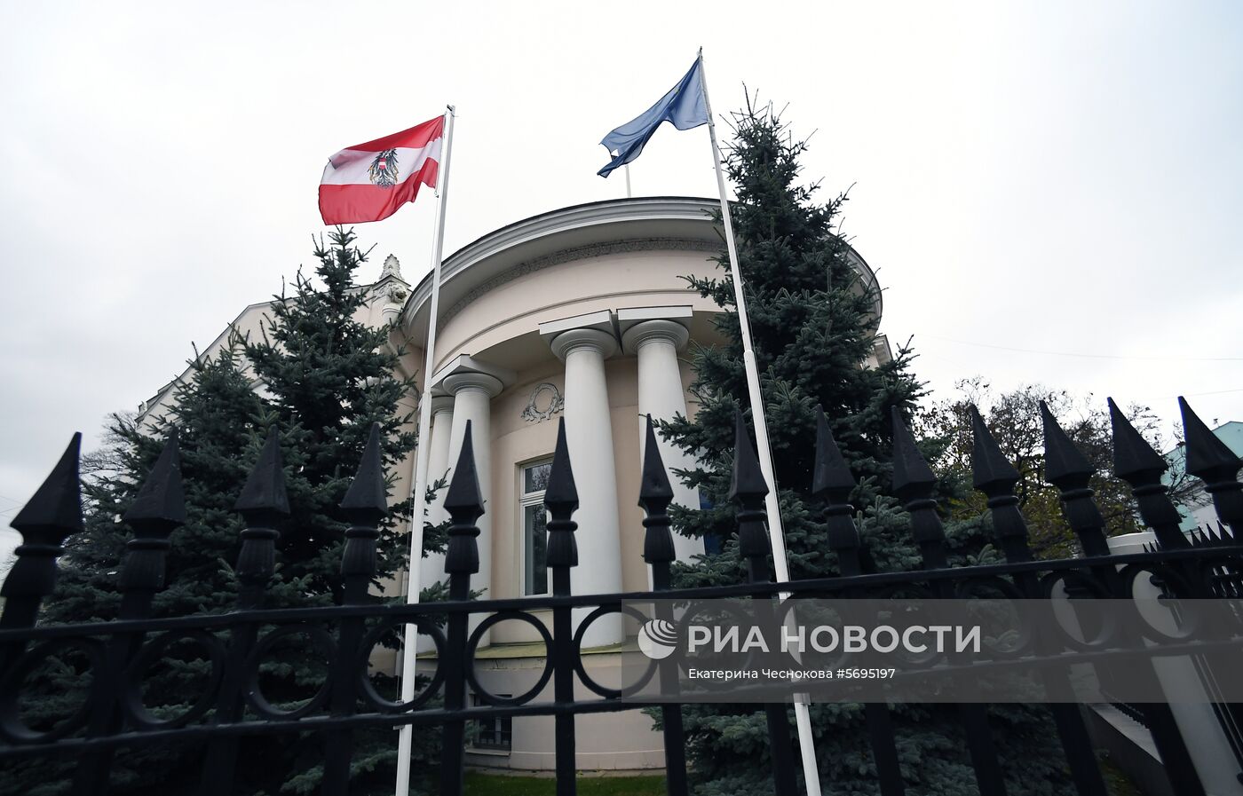  Здание посольства Австрии в Москве