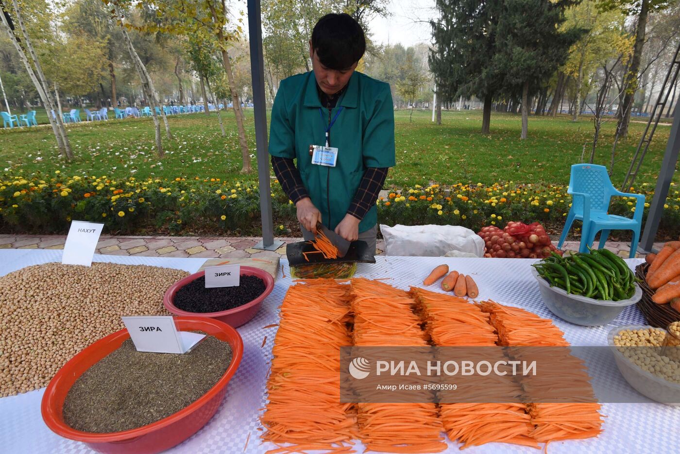 Праздник плова в Душанбе