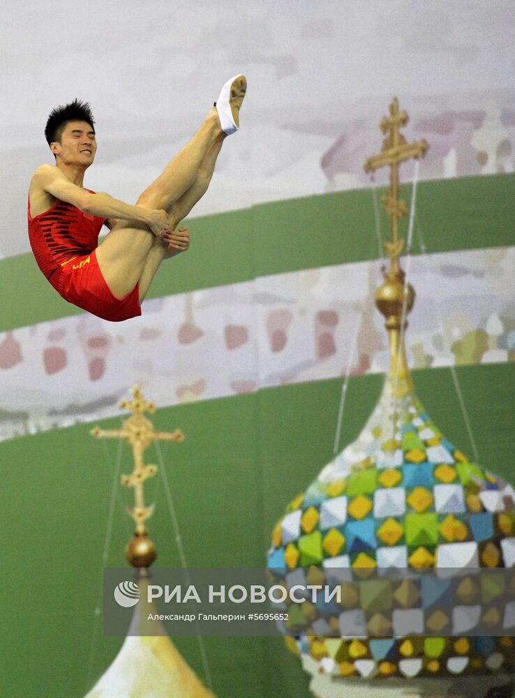 Прыжки на батуте. Чемпионат мира. Отдельные дисциплины. Второй день