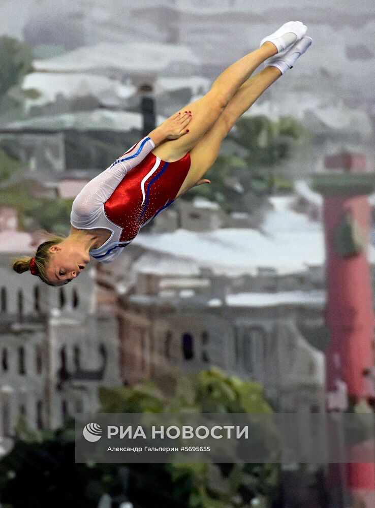 Прыжки на батуте. Чемпионат мира. Отдельные дисциплины. Второй день