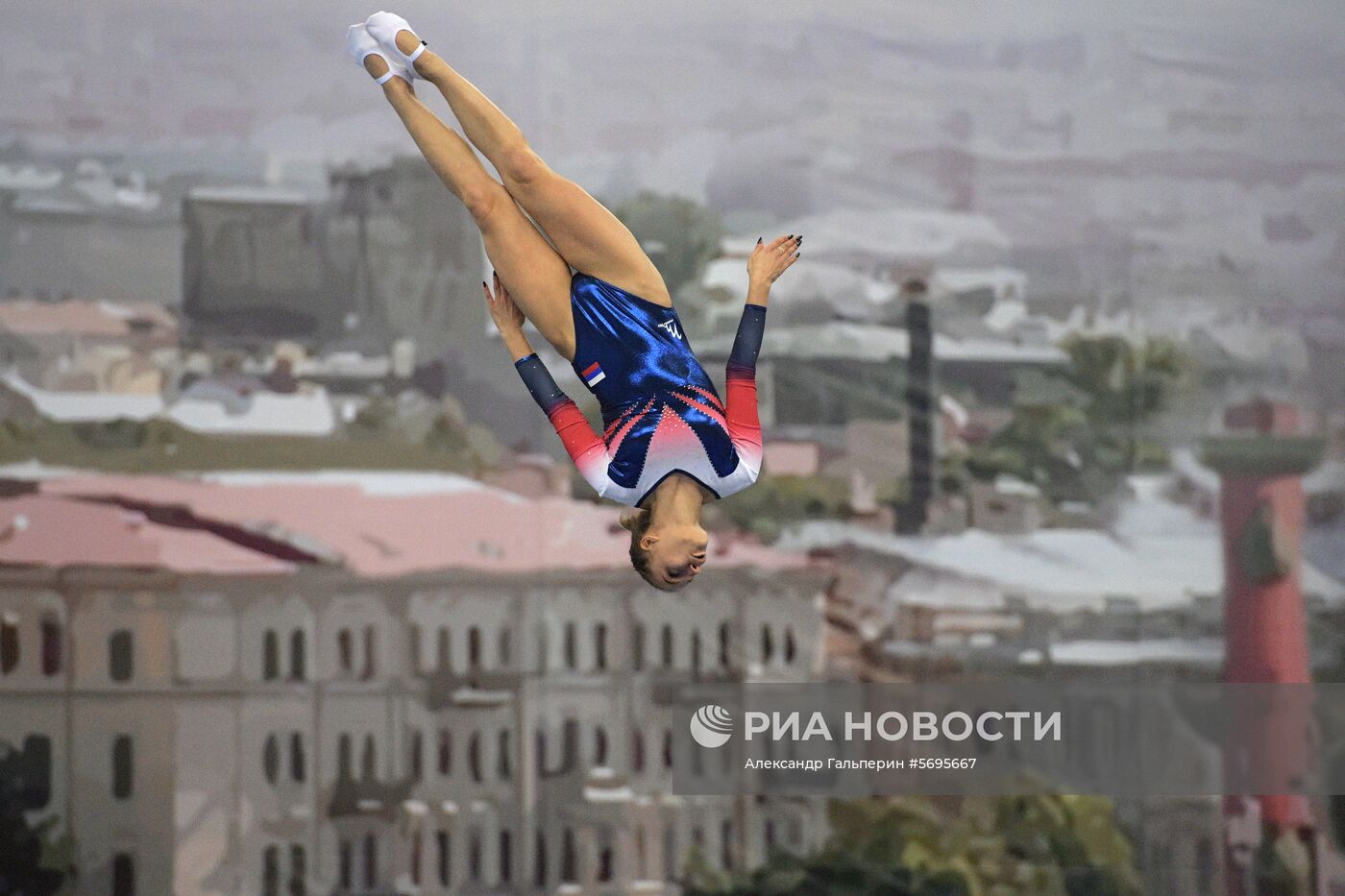 Прыжки на батуте. Чемпионат мира. Отдельные дисциплины. Второй день