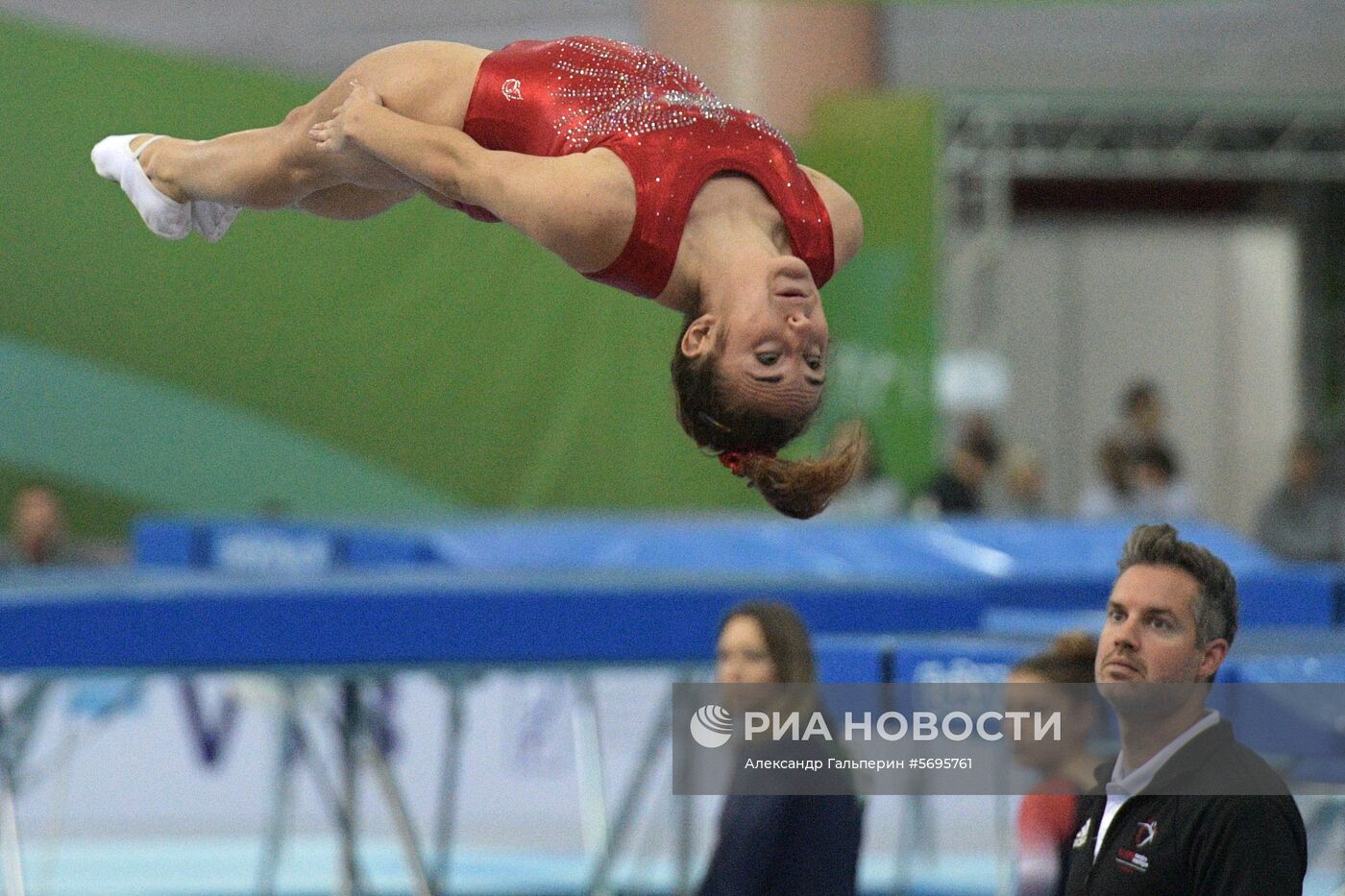 Прыжки на батуте. Чемпионат мира. Отдельные дисциплины. Второй день