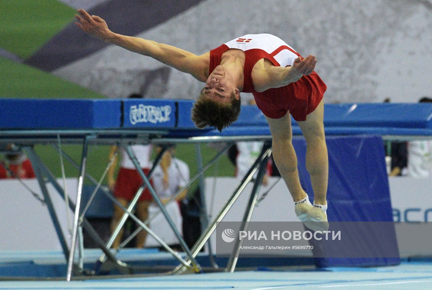 Прыжки на батуте. Чемпионат мира. Отдельные дисциплины. Второй день