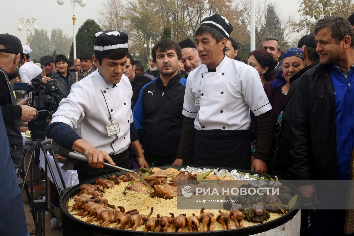 Праздник плова в Душанбе