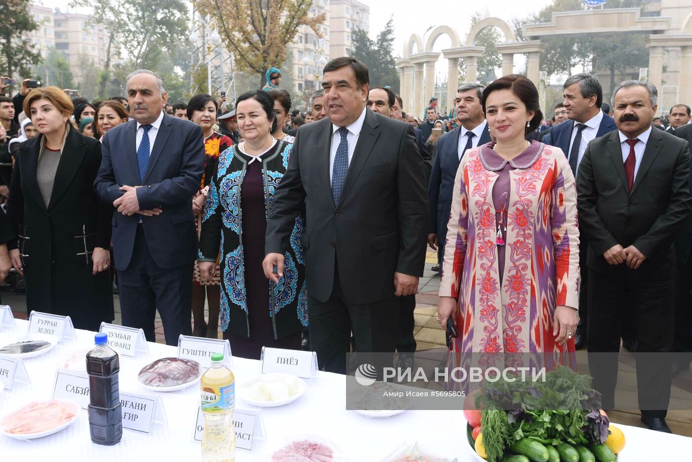 Праздник плова в Душанбе