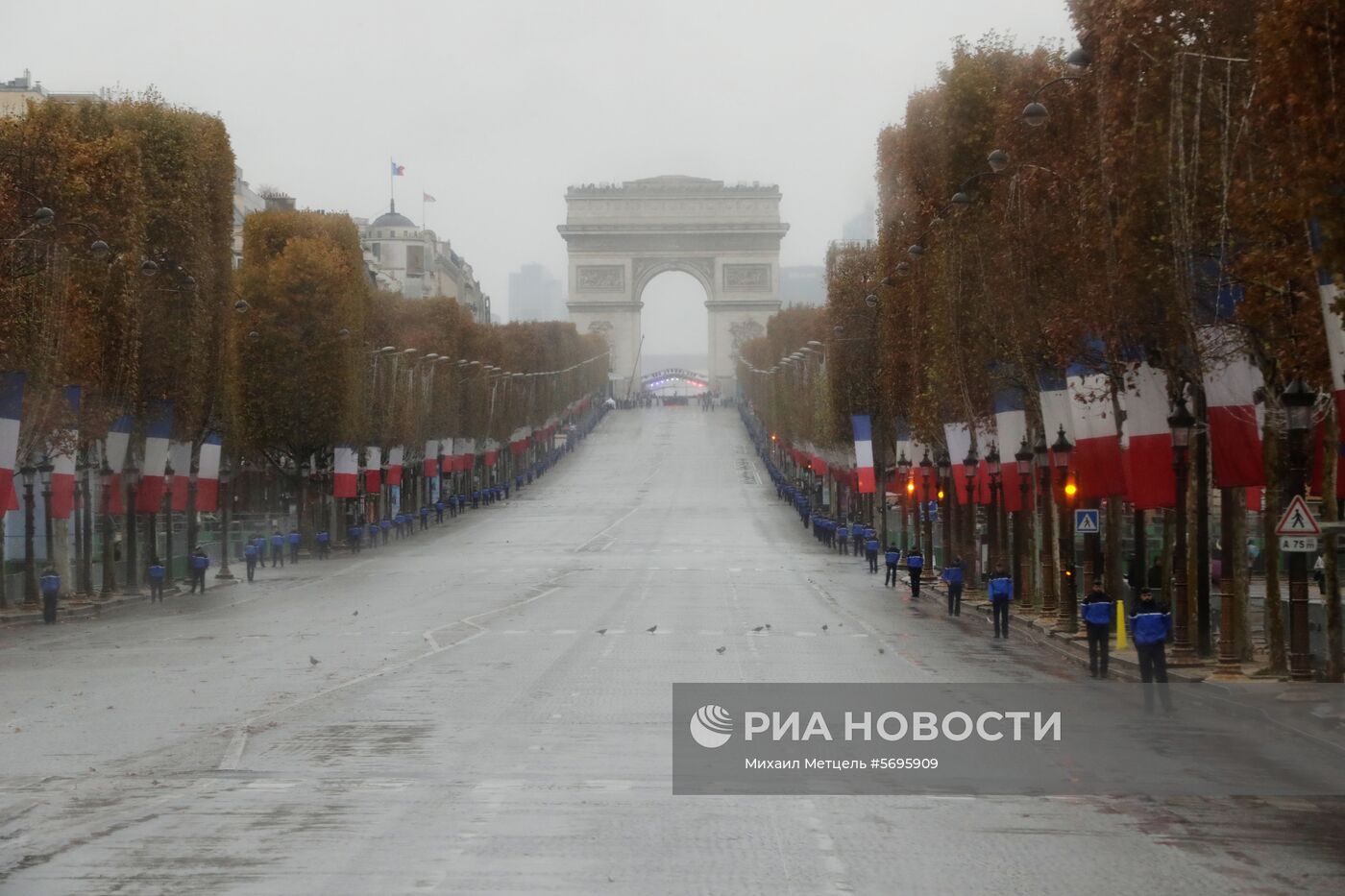Мероприятия в Париже в честь 100-летия окончания I мировой войны