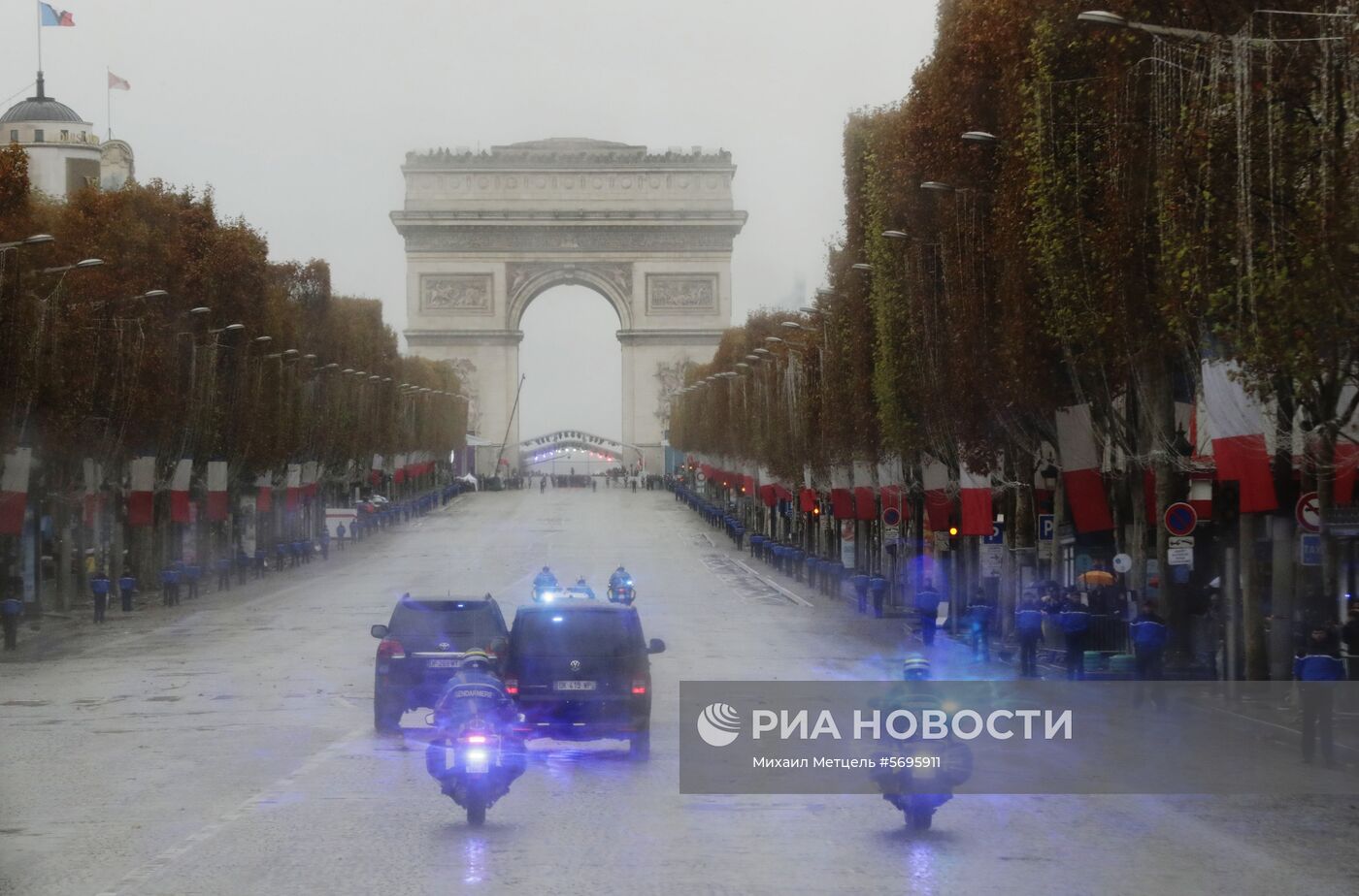 Мероприятия в Париже в честь 100-летия окончания I мировой войны