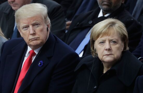 Мероприятия в Париже в честь 100-летия окончания I мировой войны