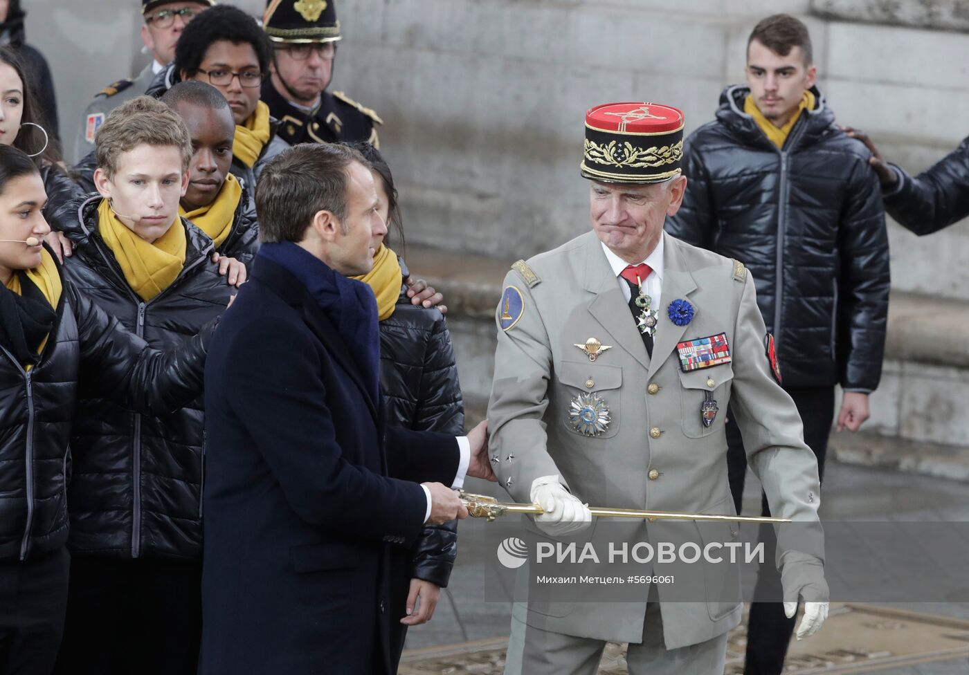 Мероприятия в Париже в честь 100-летия окончания I мировой войны