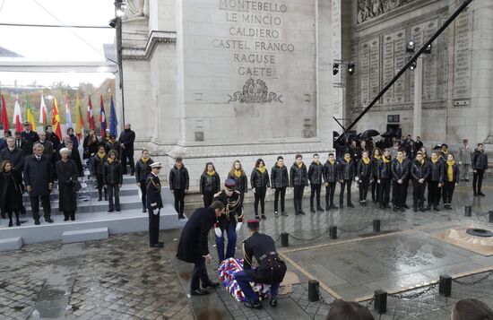 Мероприятия в Париже в честь 100-летия окончания I мировой войны