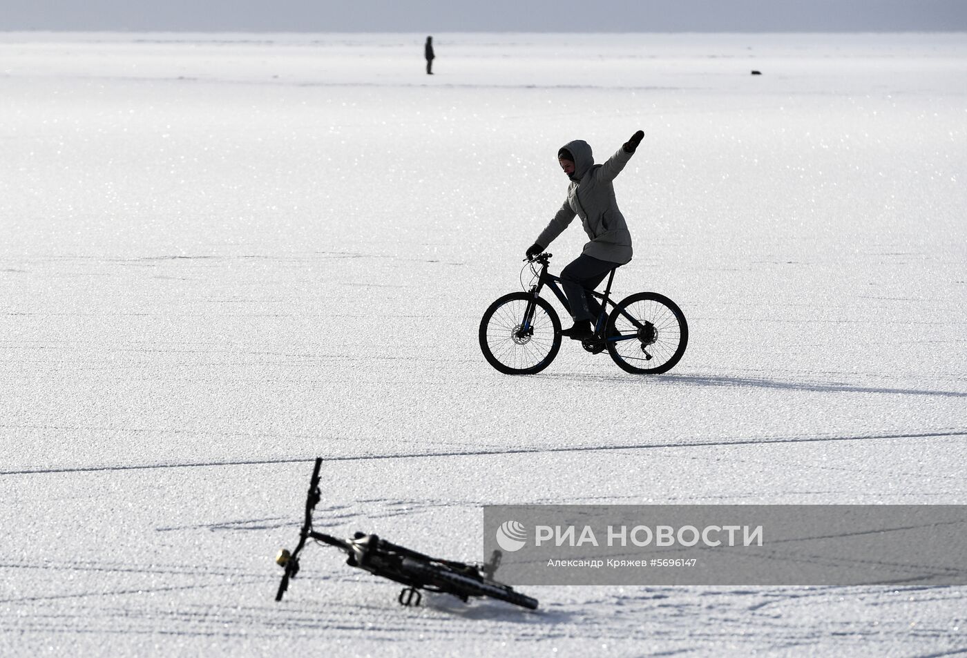 Первые морозы в Новосибирске