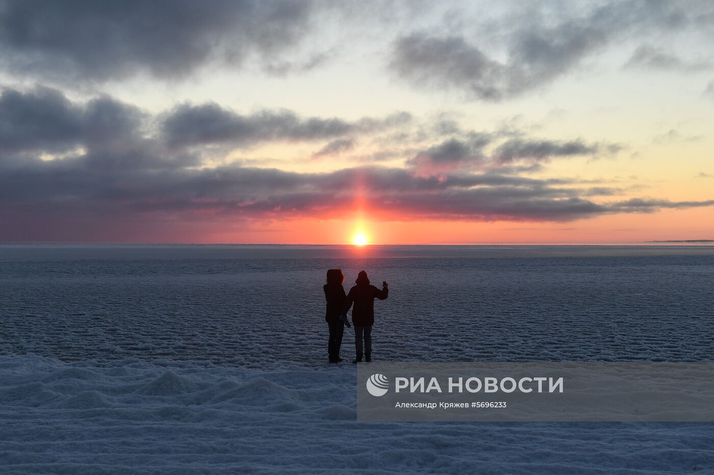 Первые морозы в Новосибирске