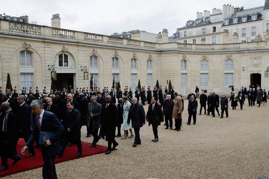 Мероприятия в Париже в честь 100-летия окончания I мировой войны