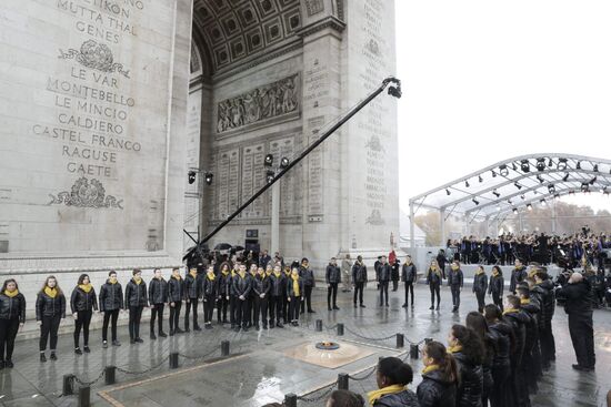 Мероприятия в Париже в честь 100-летия окончания I мировой войны