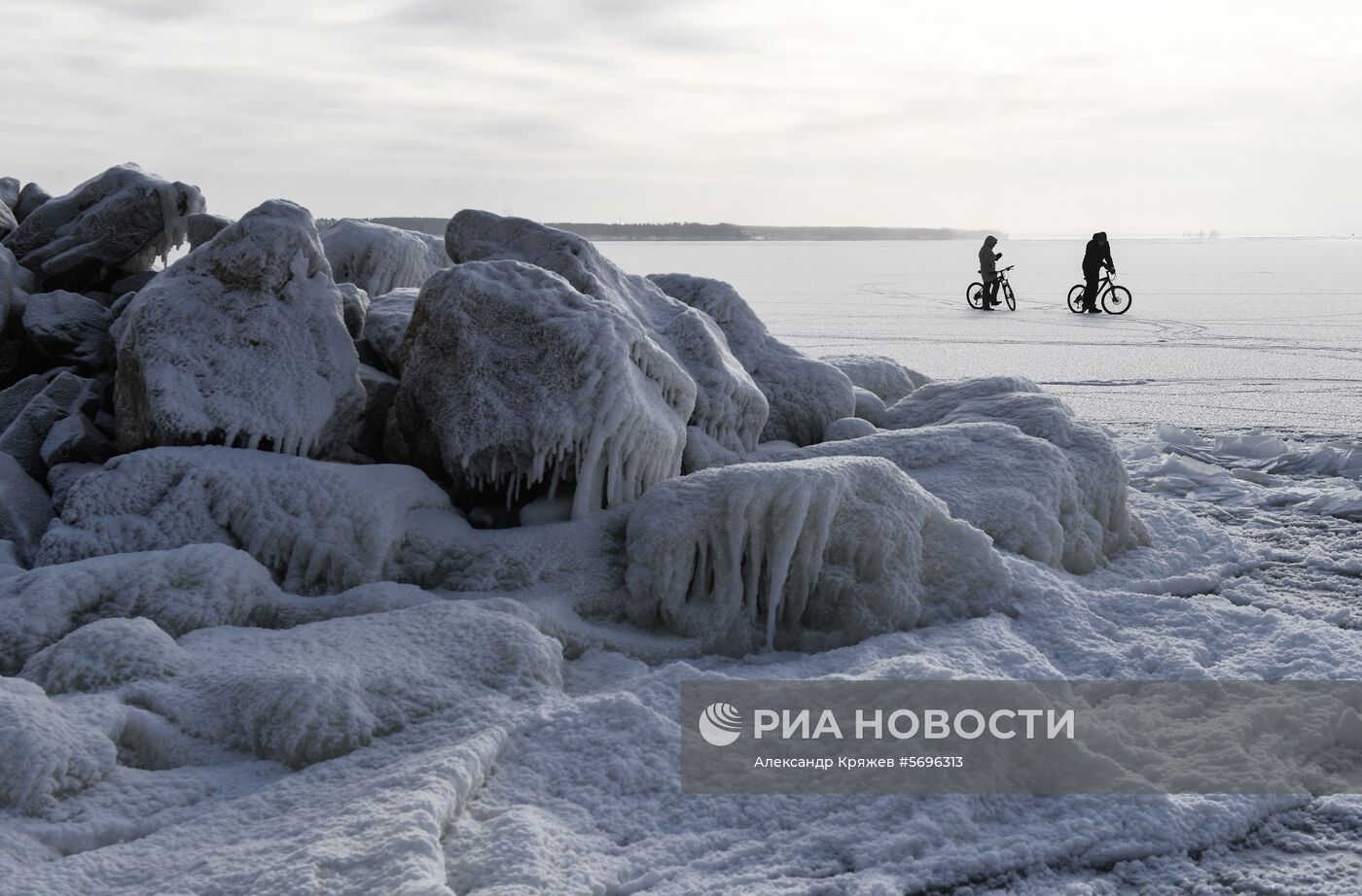 Первые морозы в Новосибирске