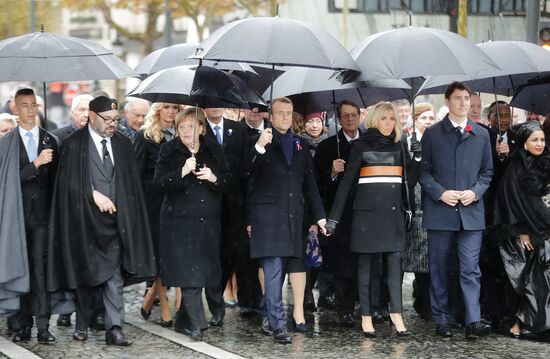 Мероприятия в Париже в честь 100-летия окончания I мировой войны