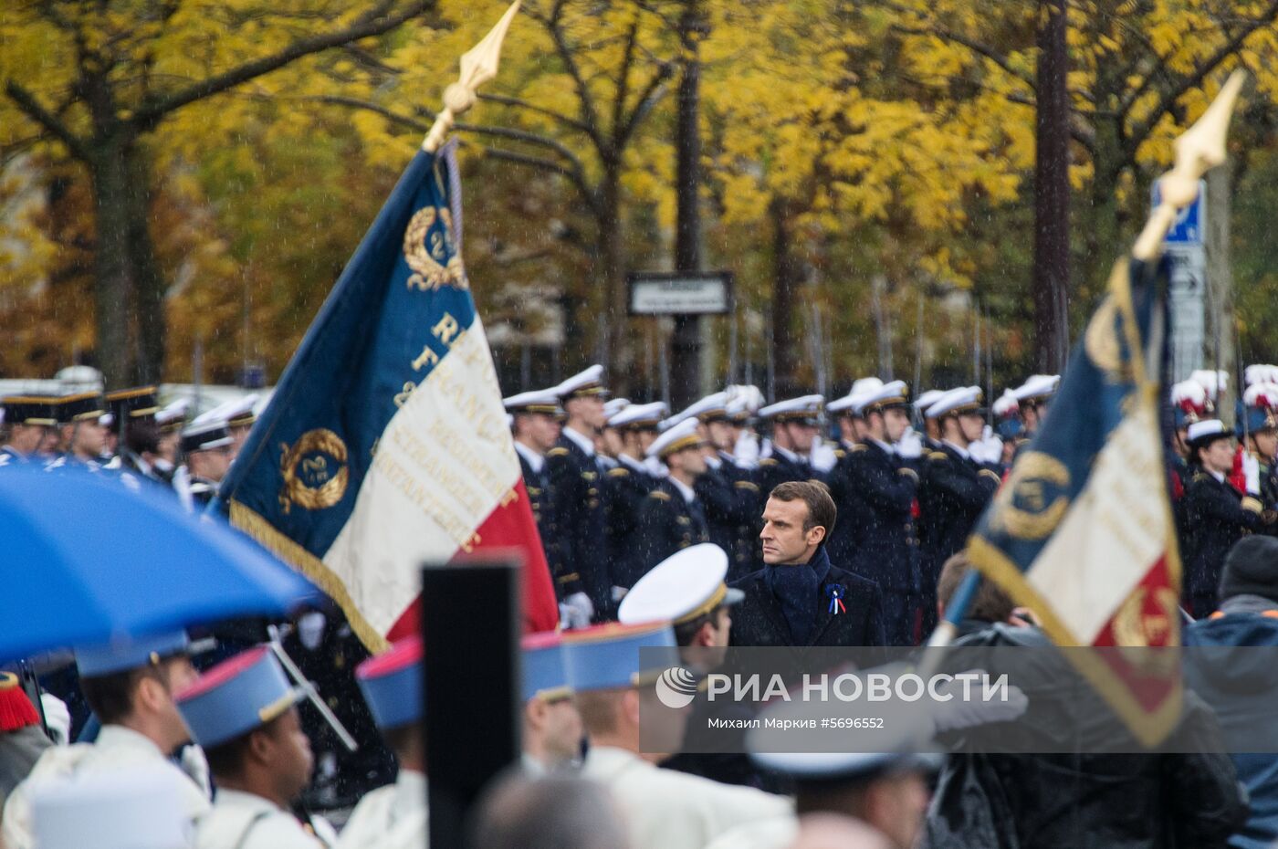 Мероприятия в Париже в честь 100-летия окончания I мировой войны