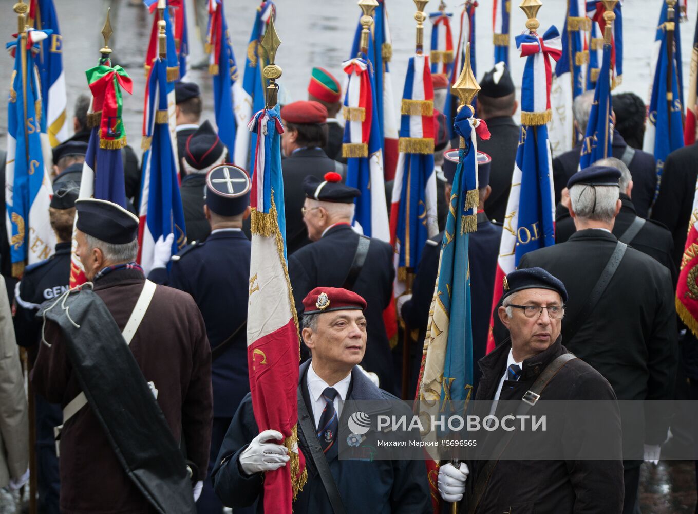 Мероприятия в Париже в честь 100-летия окончания I мировой войны