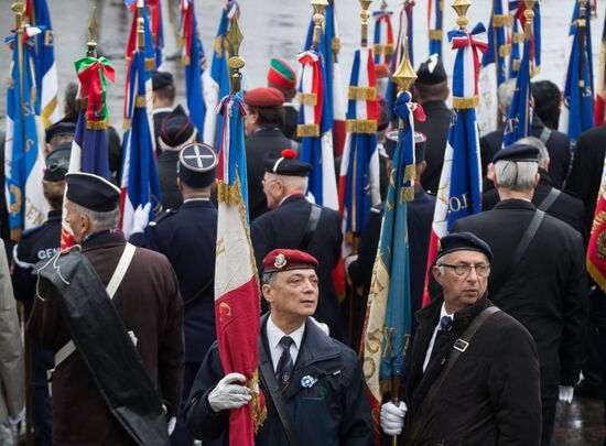 Мероприятия в Париже в честь 100-летия окончания I мировой войны