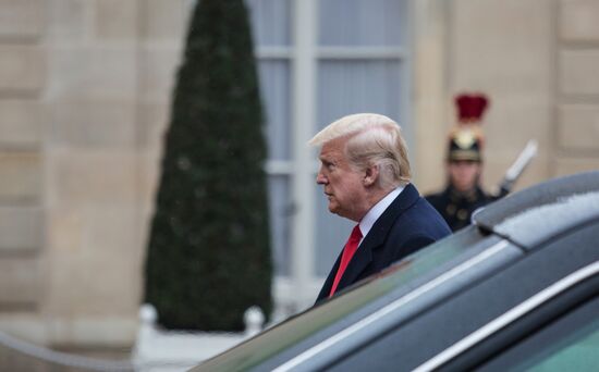 Мероприятия в Париже в честь 100-летия окончания I мировой войны