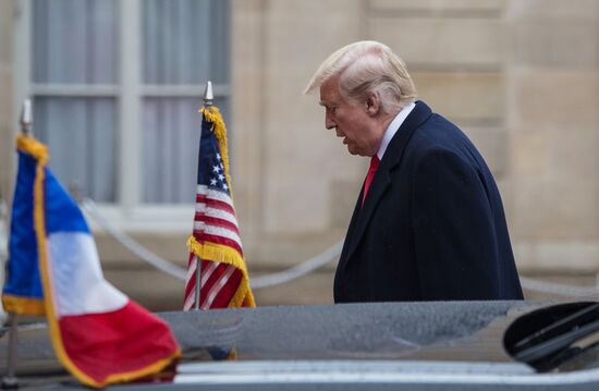 Мероприятия в Париже в честь 100-летия окончания I мировой войны