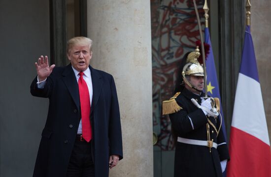 Мероприятия в Париже в честь 100-летия окончания I мировой войны