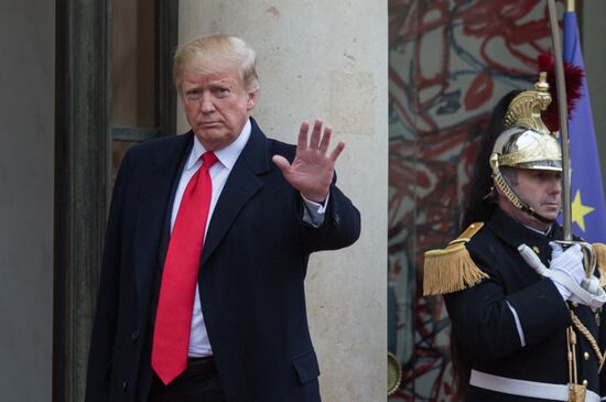 Мероприятия в Париже в честь 100-летия окончания I мировой войны