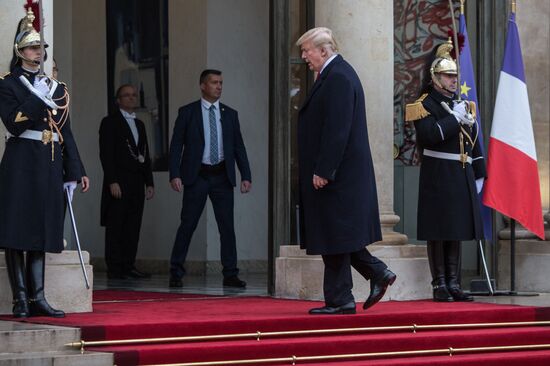 Мероприятия в Париже в честь 100-летия окончания I мировой войны