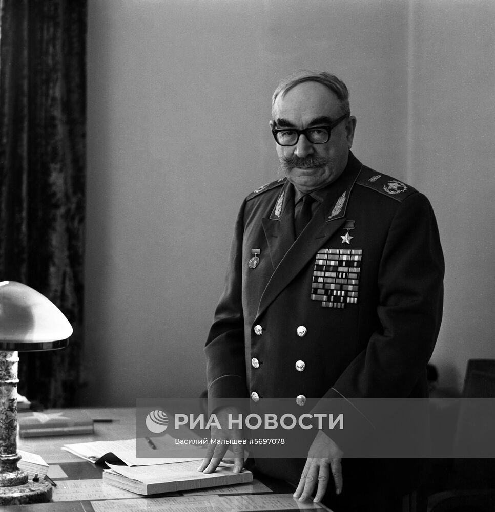 Главный маршал бронетанковых войск СССР П.А. Ротмистров